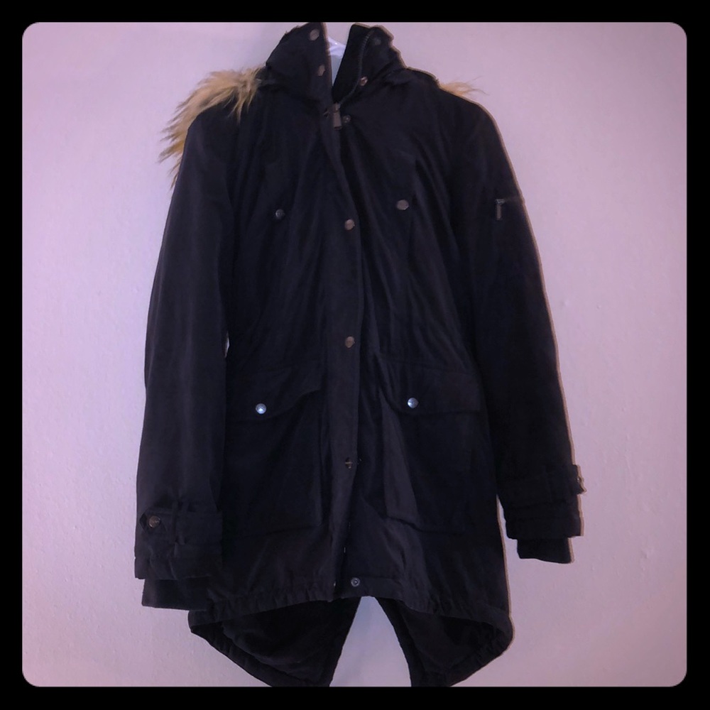 DKNY Navy Blue Winter Coat
